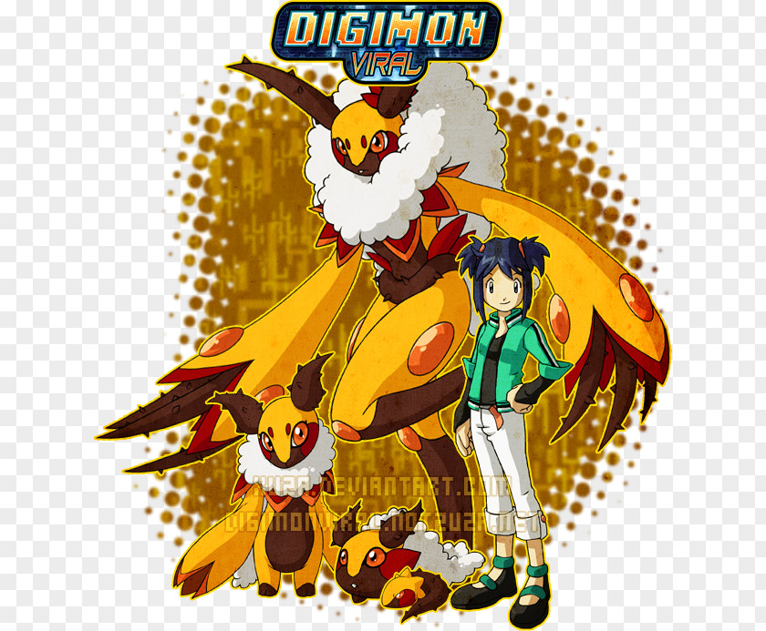 Digimon Viral DeviantArt Artist Flamedramon PNG