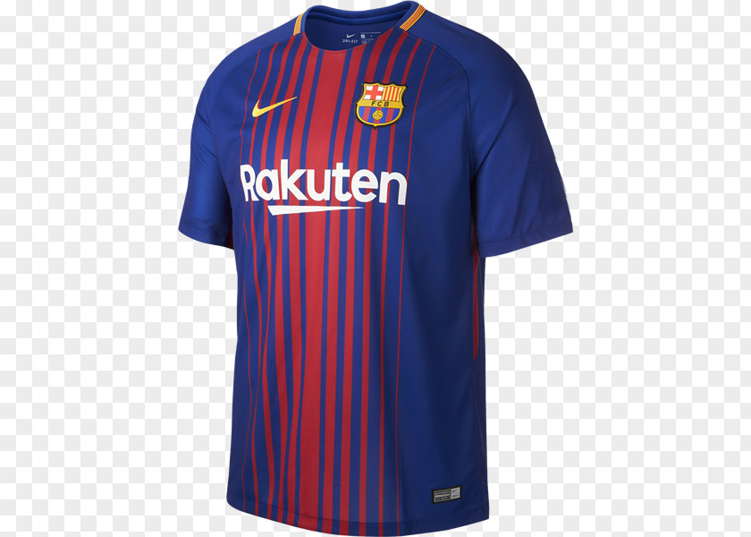 Fc Barcelona FC Jersey 2017–18 La Liga 0 Kit PNG