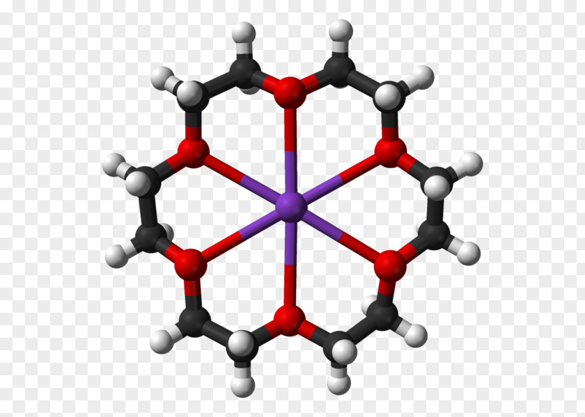 Imperial Crown 18 2 3 Ether 18-Crown-6 Alkali Metal Potassium PNG