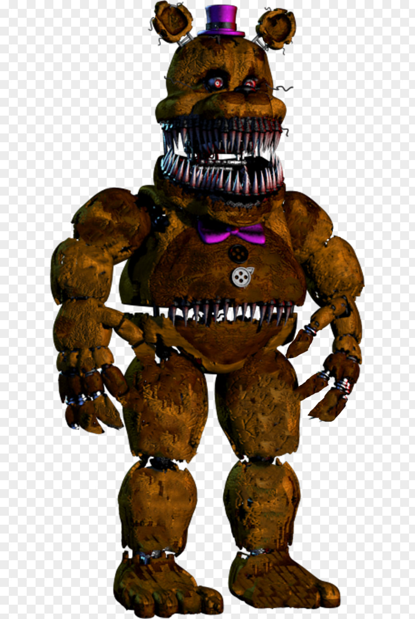 Nightmare Foxy Five Nights At Freddy's 4 2 3 FNaF World PNG