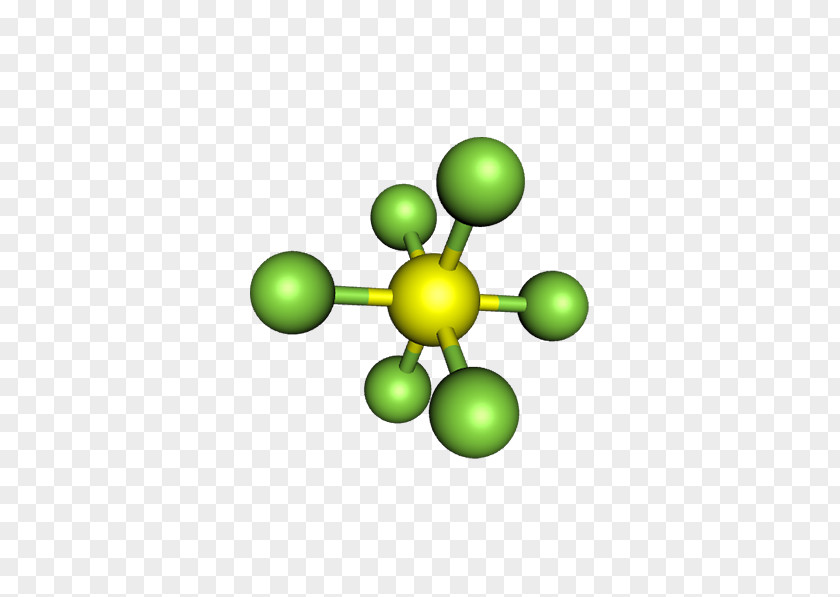 Hexafluoride Green Fruit Font PNG