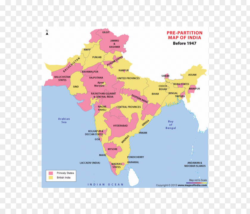 India Partition Of Indian Independence Act 1947 Movement British Raj PNG