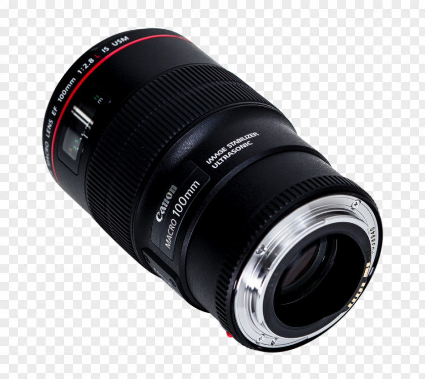 Camera Lens Digital SLR Canon EF Mount 100mm F/2.8 Macro USM Single-lens Reflex PNG