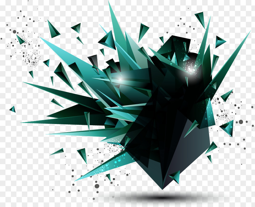 Creative Explosion Elements Computer Mouse PNG