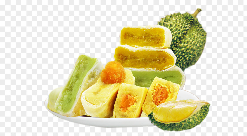 Durian Cakes Vegetarian Cuisine Mochi Tea Bxe1nh PNG