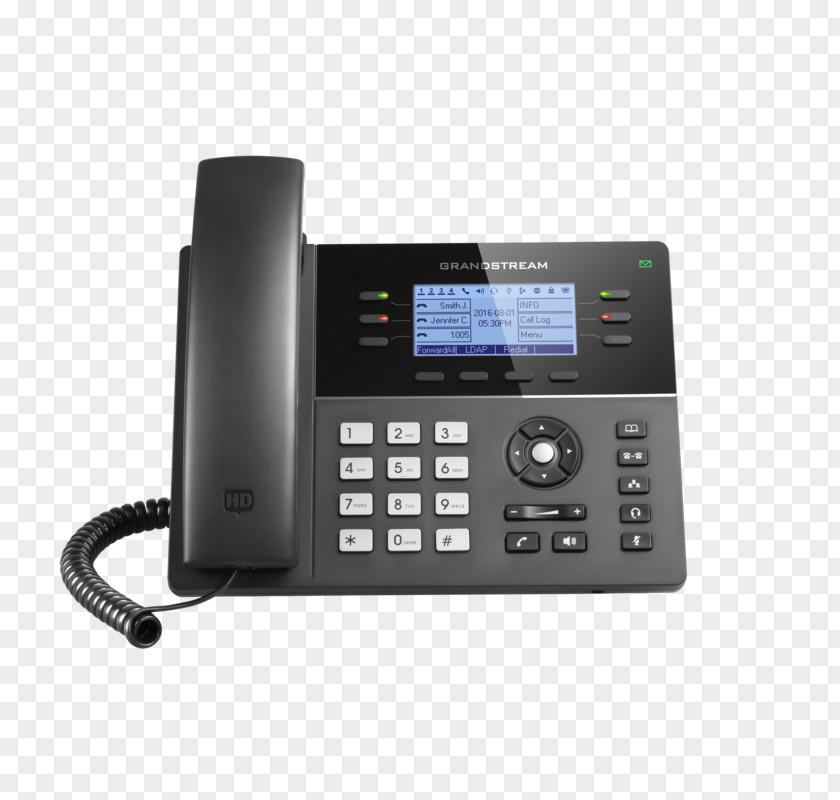 Grandstream Networks VoIP Phone Telephone Session Initiation Protocol Voice Over IP PNG
