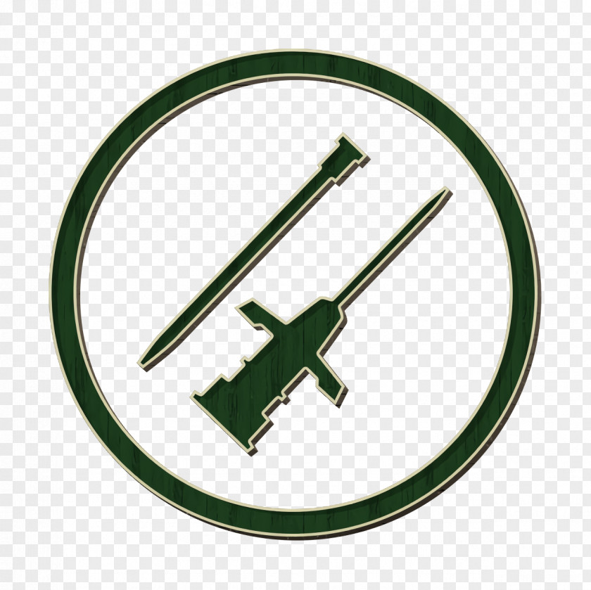 Green Needles Icon Cannula PNG