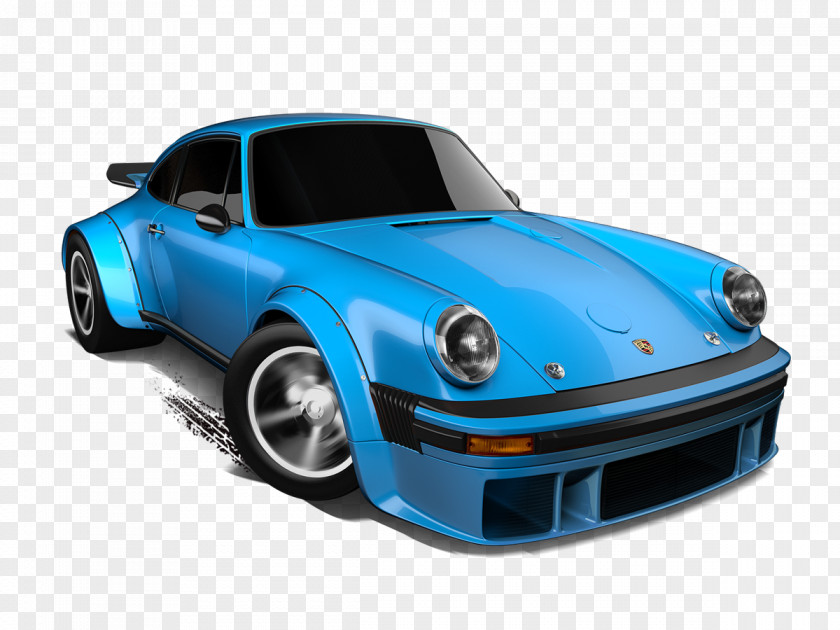 Hot Wheels Porsche 911 Model Car PNG