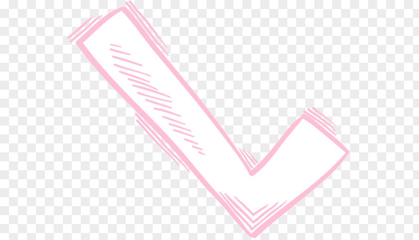 Line Angle Pink M Pattern Font PNG