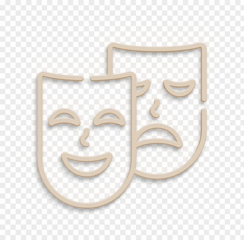 Masks Icon Scenic Arts Theater PNG