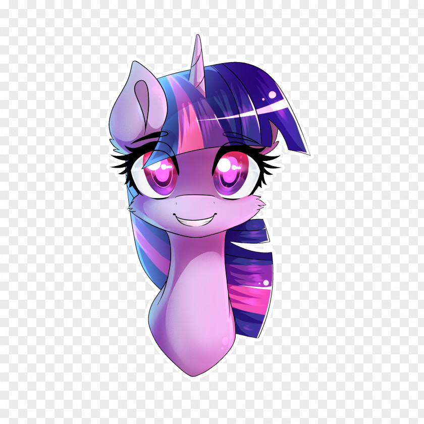 Sparkle Pony Horse Purple Lilac PNG