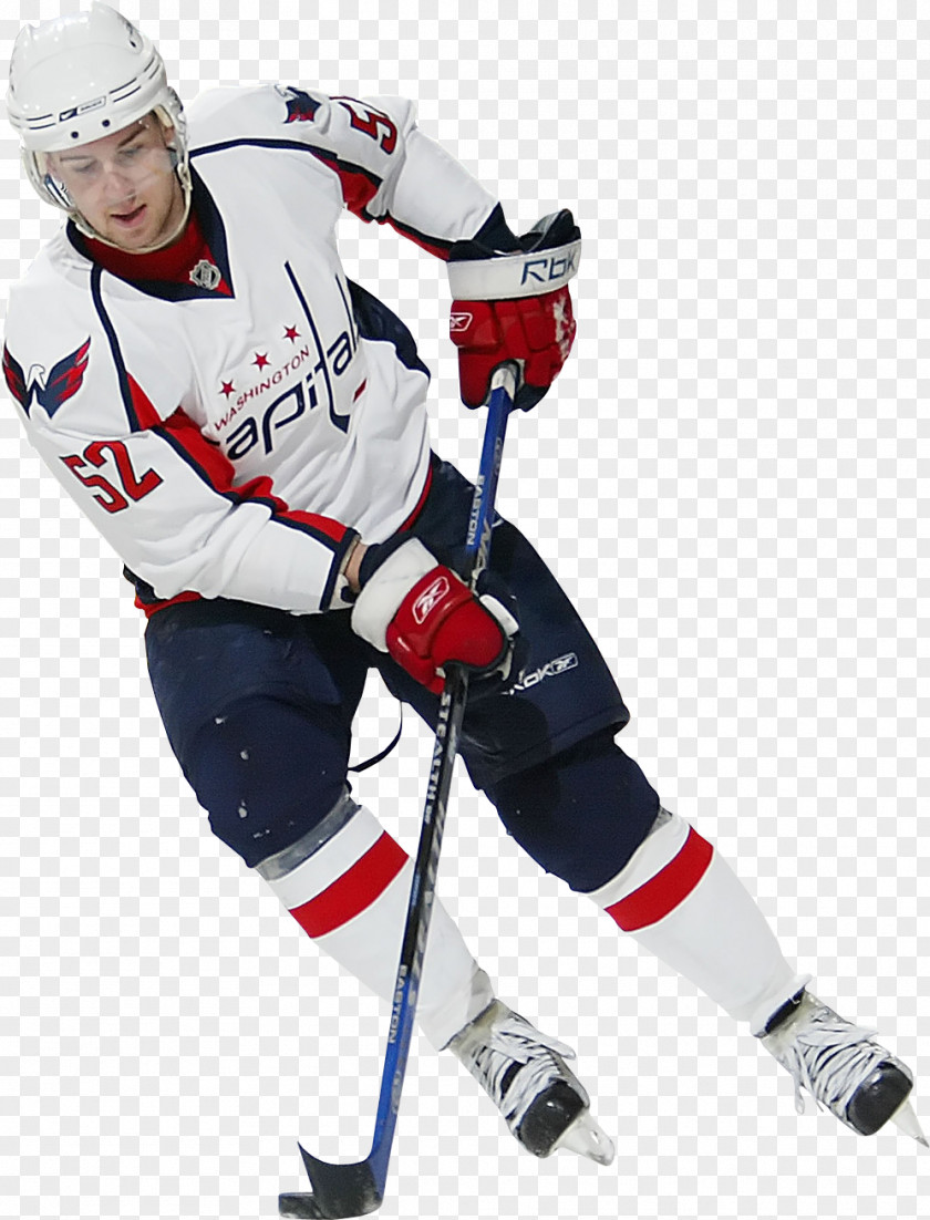Washington Capitals Hockey Protective Pants & Ski Shorts College Ice Defenceman PNG