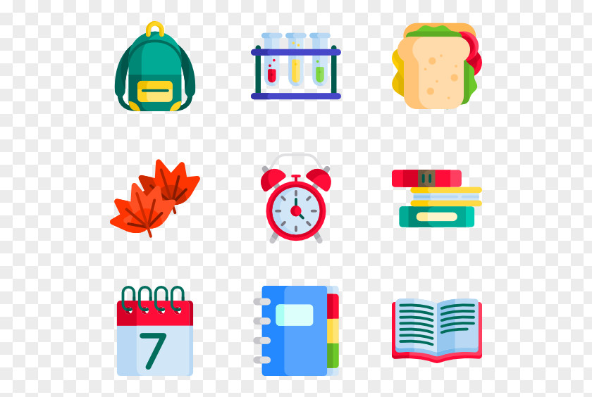 Back To School Vector PNG