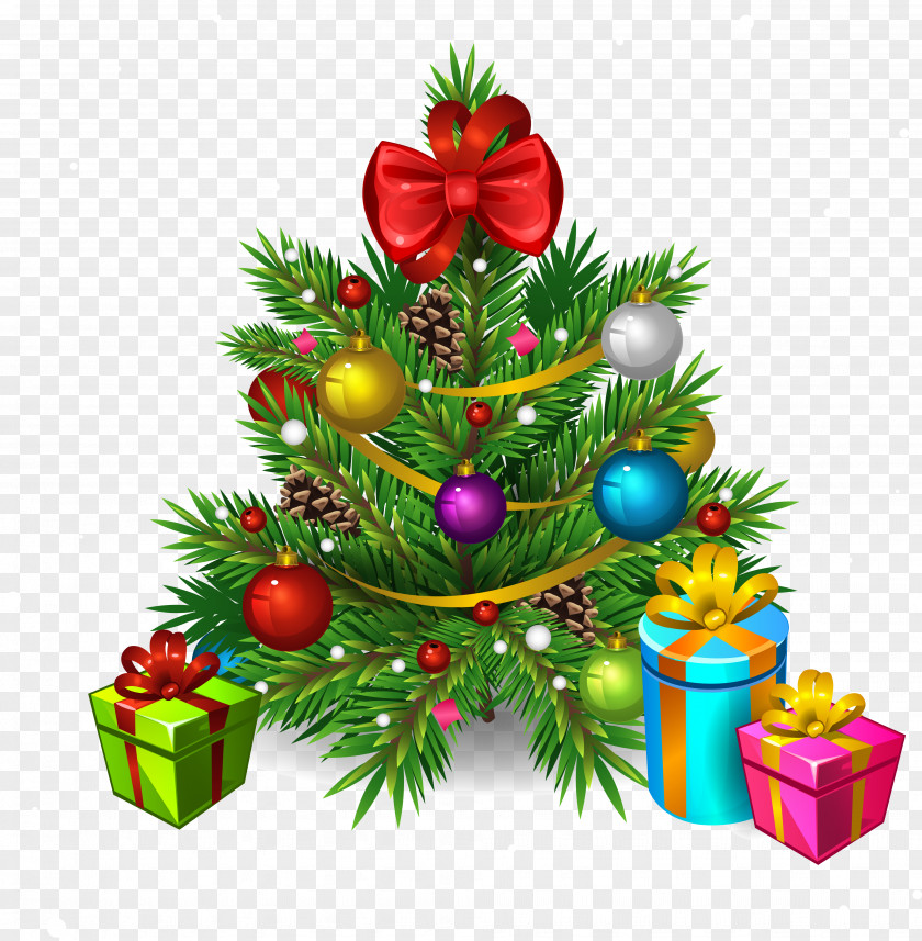 Christmas Tree Drawing Gift PNG