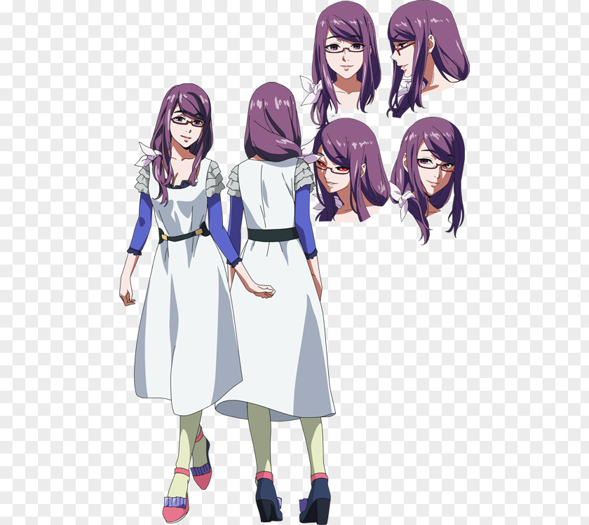 Ghoul Tokyo Cosplay Costume PNG