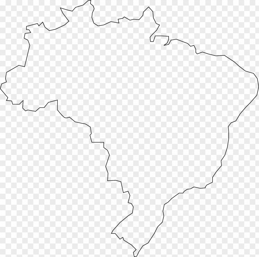 Map Brazil Blank Clip Art PNG