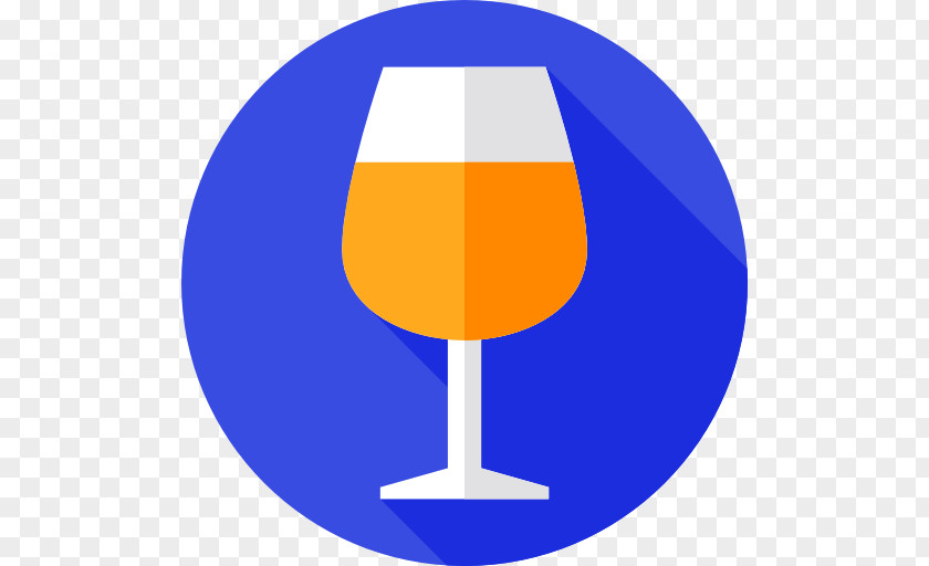 Orange Juice Wine Glass Stemware Cobalt Blue Table-glass PNG