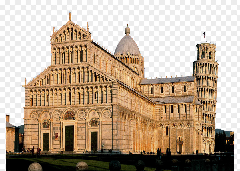 Pisa Basilica Monument Middle Ages Tourist Attraction PNG