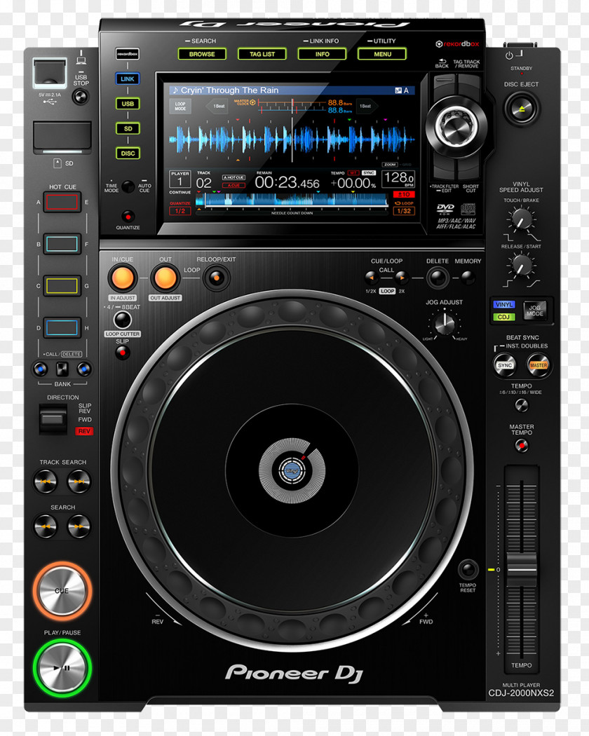 Playing Disc Players CDJ-2000 Pioneer DJ Corporation Jockey PNG