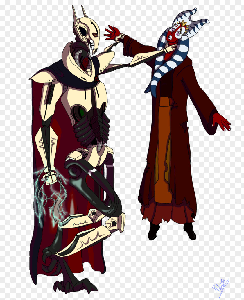 Shaak Ti Clone Wars General Grievous Nute Gunray Art Star Jedi PNG