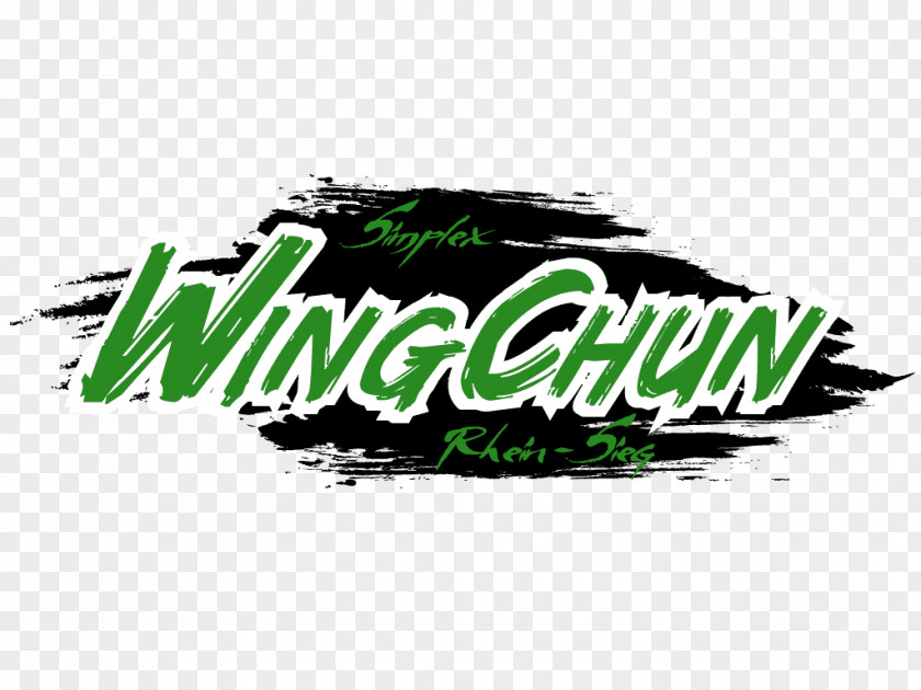 Wing Chun Logo Brand Green Label PNG