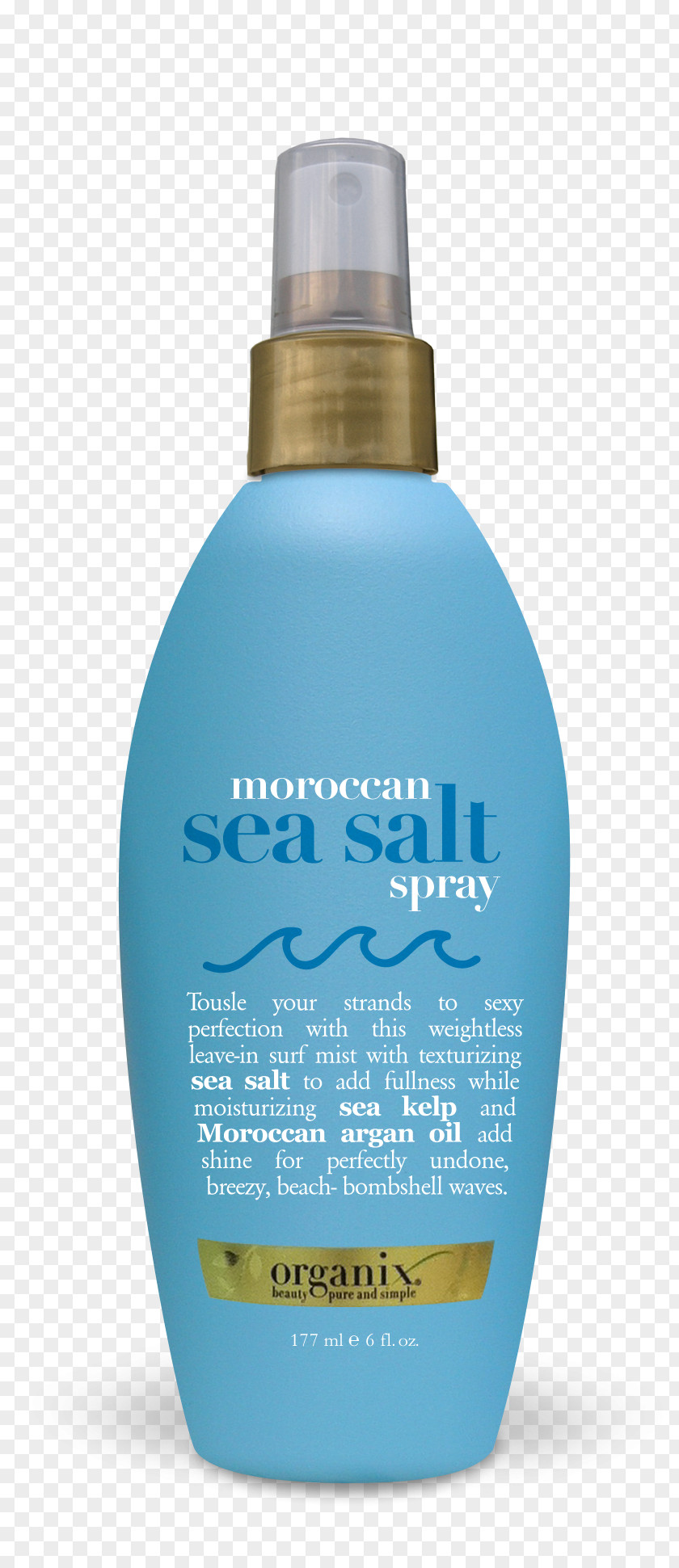 Hair OGX Moroccan Sea Salt Spray Styling Products Lotion PNG