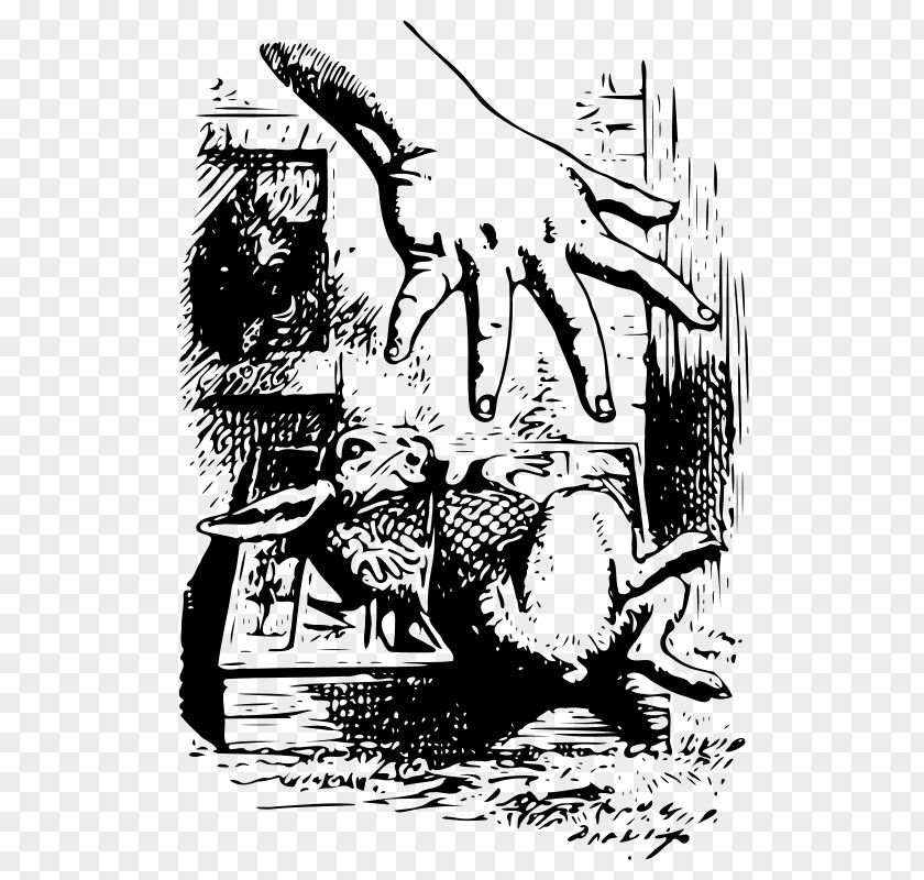 John Tenniel Alice's Adventures In Wonderland White Rabbit Cheshire Cat Mad Hatter PNG