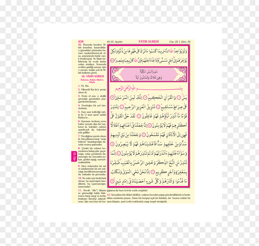 Kuran Qur'an Quran Translations Qira'at Directorate Of Religious Affairs PNG