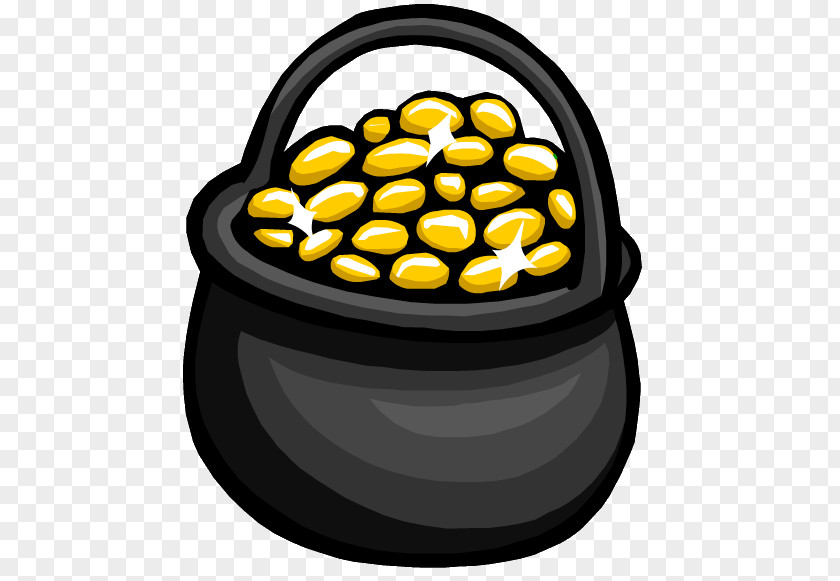 Pot Of Gold Club Penguin Clip Art PNG