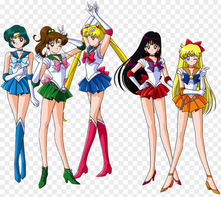 Sailor Moon Uranus Chibiusa Jupiter Senshi PNG