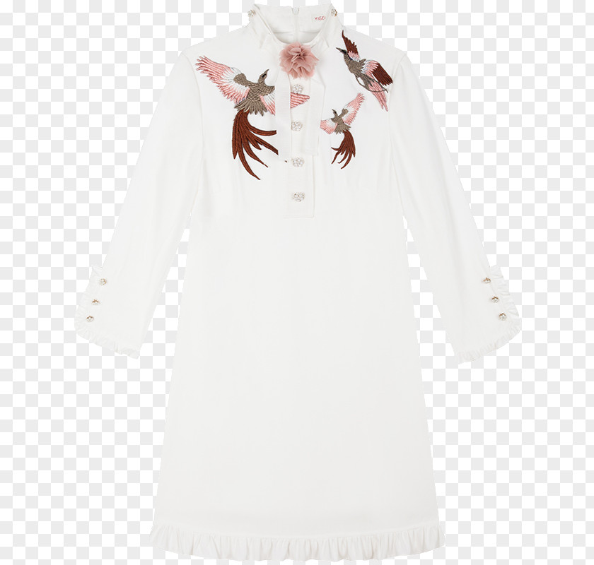 White Dress Shirt Blouse Neck Sleeve Collar Outerwear PNG