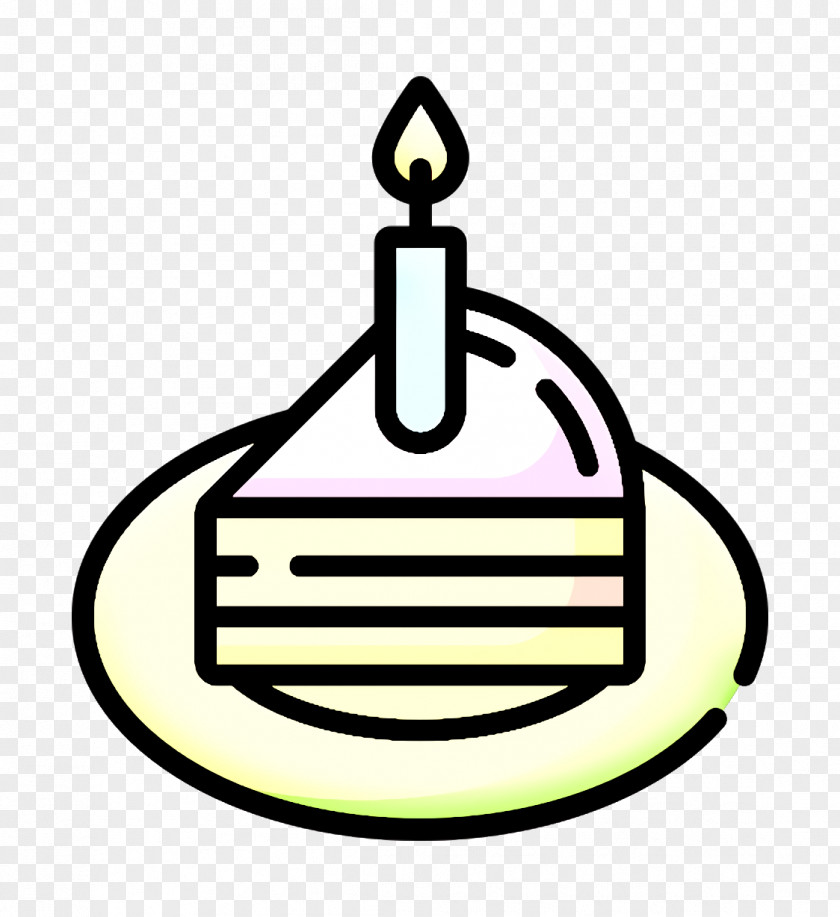 Cake Icon Summer Party PNG