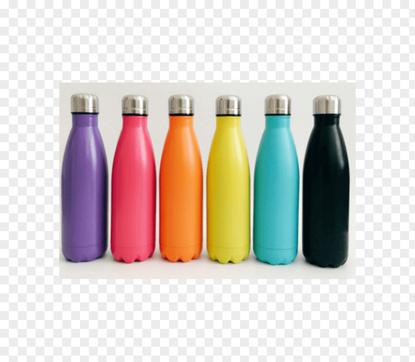 Colorful Life Glass Bottle Water Bottles Stainless Steel PNG