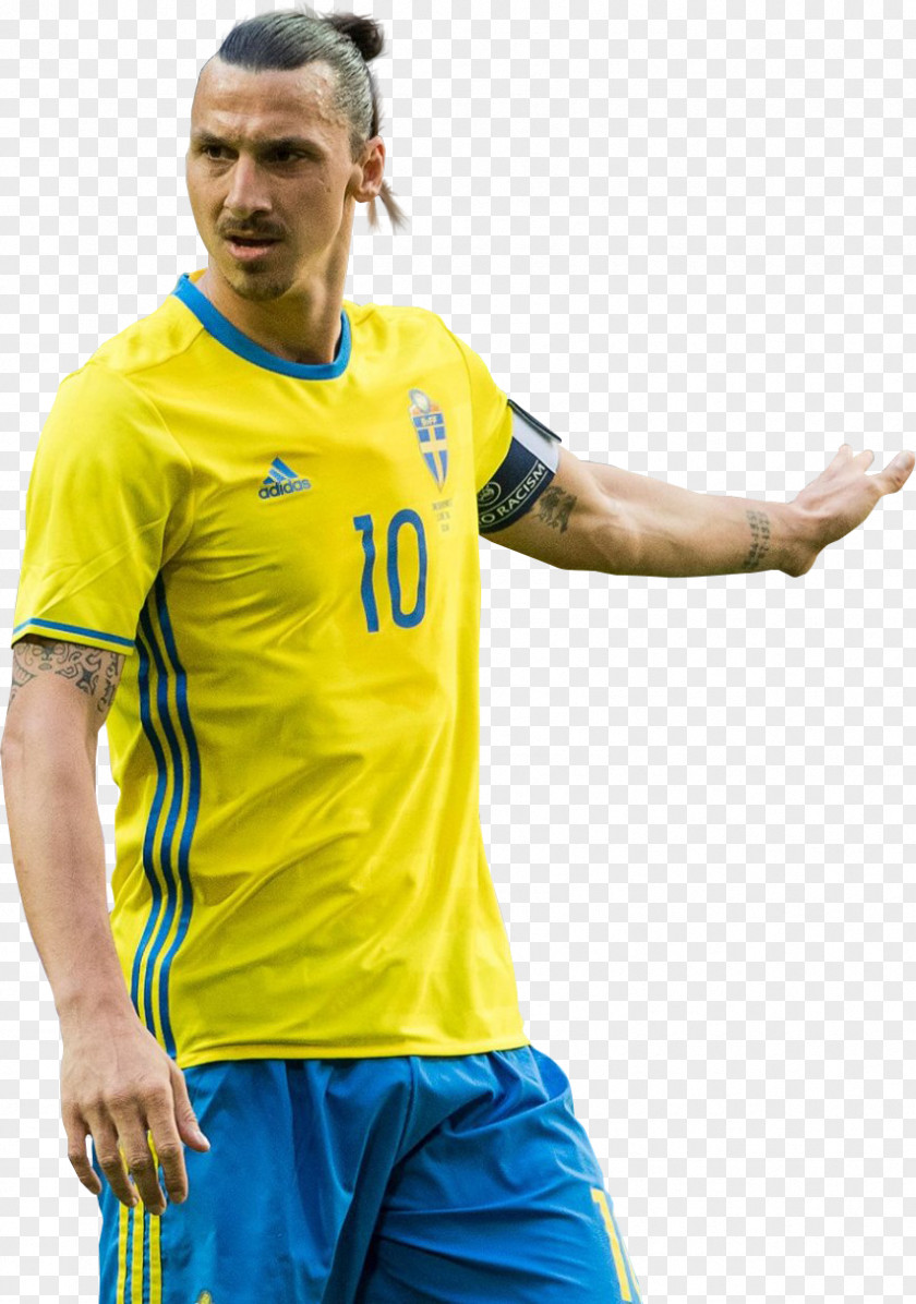 Football Zlatan Ibrahimović Sweden National Team Jersey Player PNG