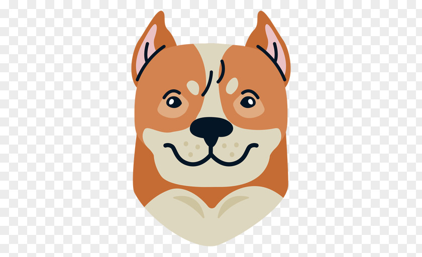 Fox Smile Shiba Inu Cartoon PNG