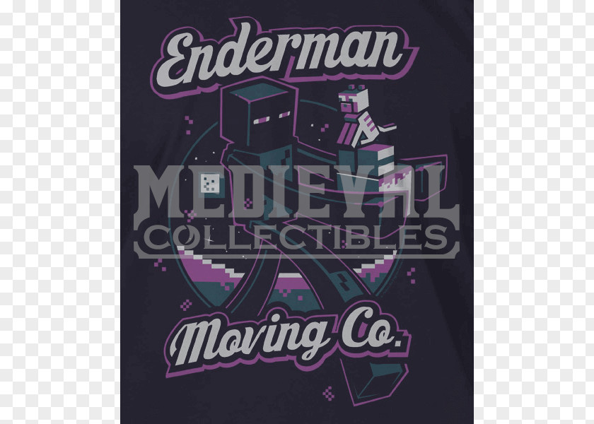 208 Moving Company Mover Minecraft: Story Mode T-shirt Enderman PNG