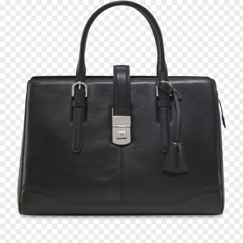 Bag Handbag Tote Leather Prada PNG