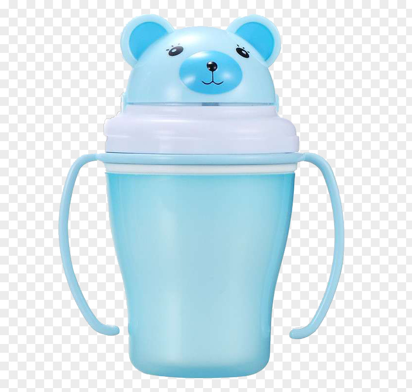Children's Cartoon Bear Kettle Coffee Cup Infant Child PNG