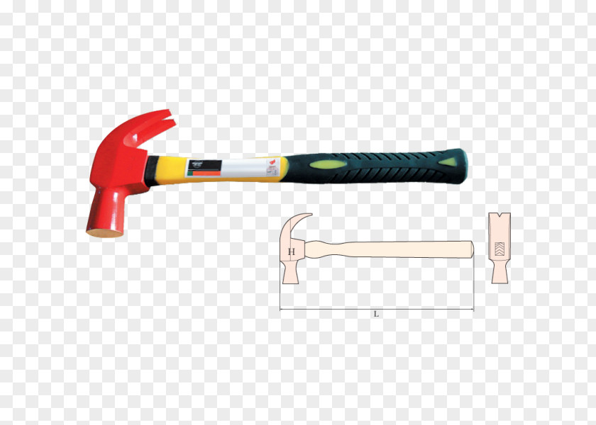 Hammer Claw Hand Tool Handle Sledgehammer PNG