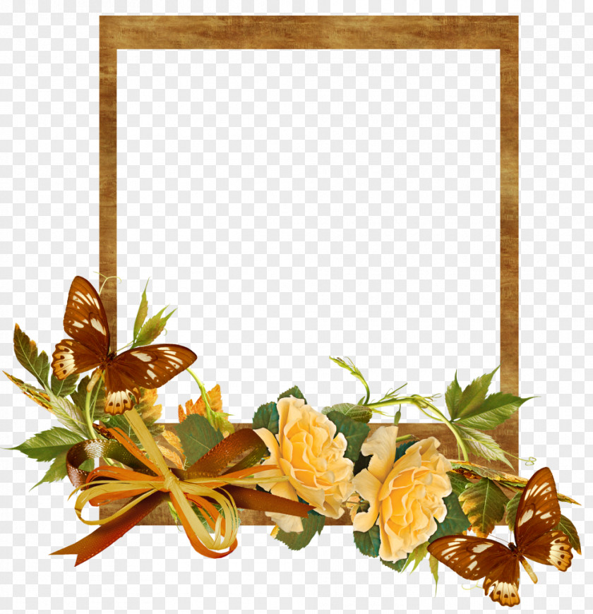 Happy Frame Desktop Wallpaper Flower PNG