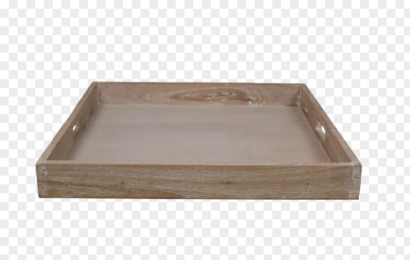 Angle Plywood Rectangle Tray PNG