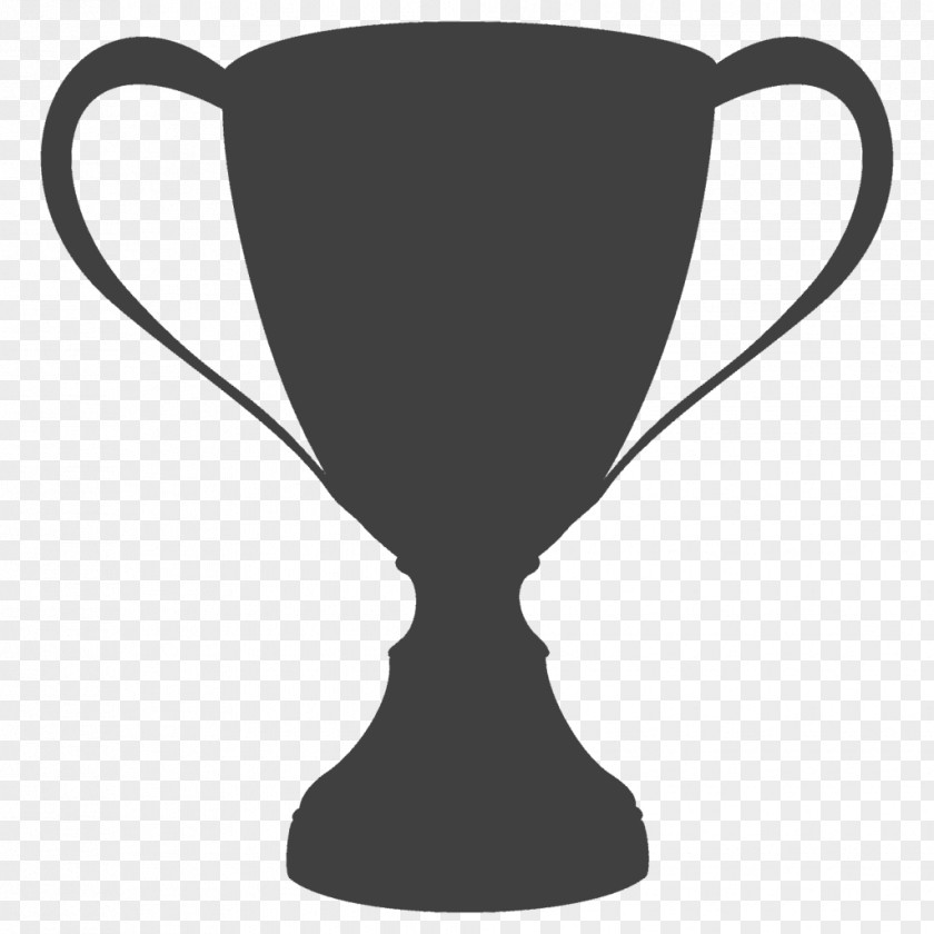 Glass Trophy Award Silhouette Cup Clip Art PNG