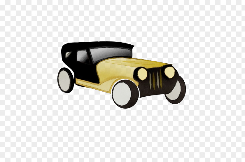 Hot Rod Classic Motor Vehicle Vintage Car Antique Yellow PNG