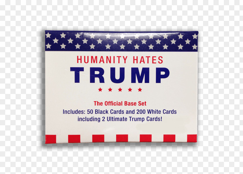 Humanity First Card Game Playing Trump Crippled America PNG