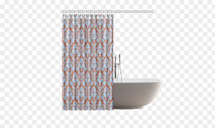 Shower Curtain Textile Douchegordijn Beach PNG