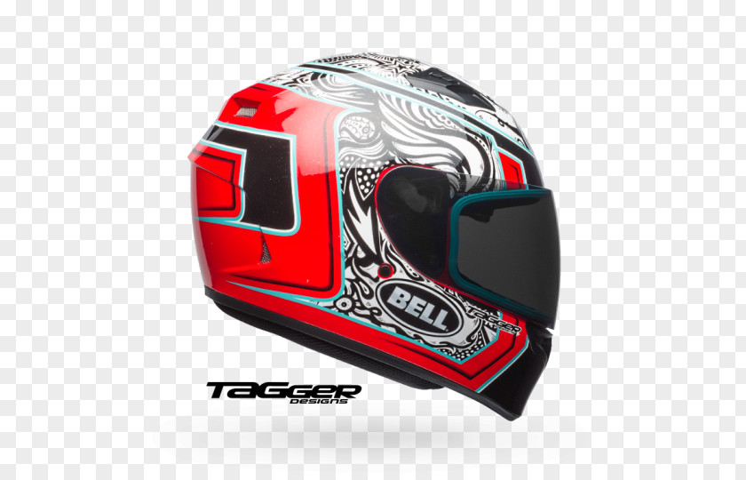 Bell Helmets Motorcycle Sports Qualifier Helmet PNG