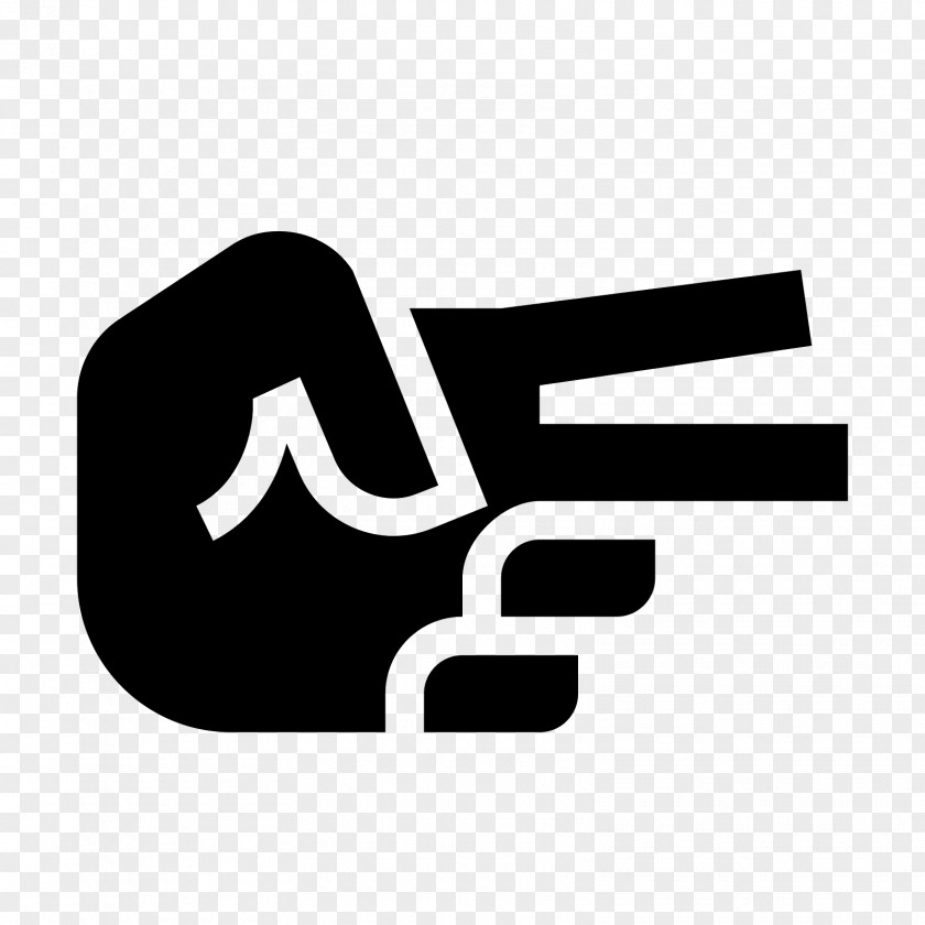 Blackandwhite Thumb Scissors Cartoon PNG