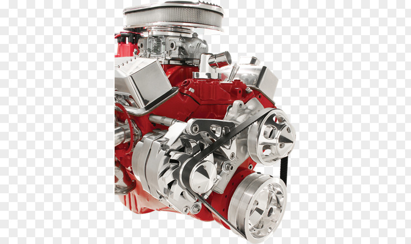 Chevrolet Small-block Engine Pump Alternator PNG