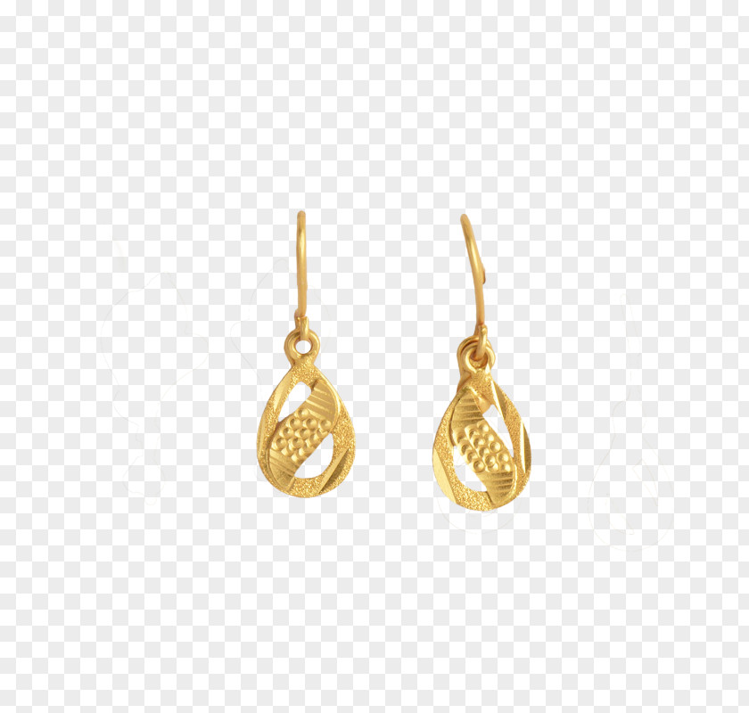 Gold Earring Jewellery Colored Gemstone PNG