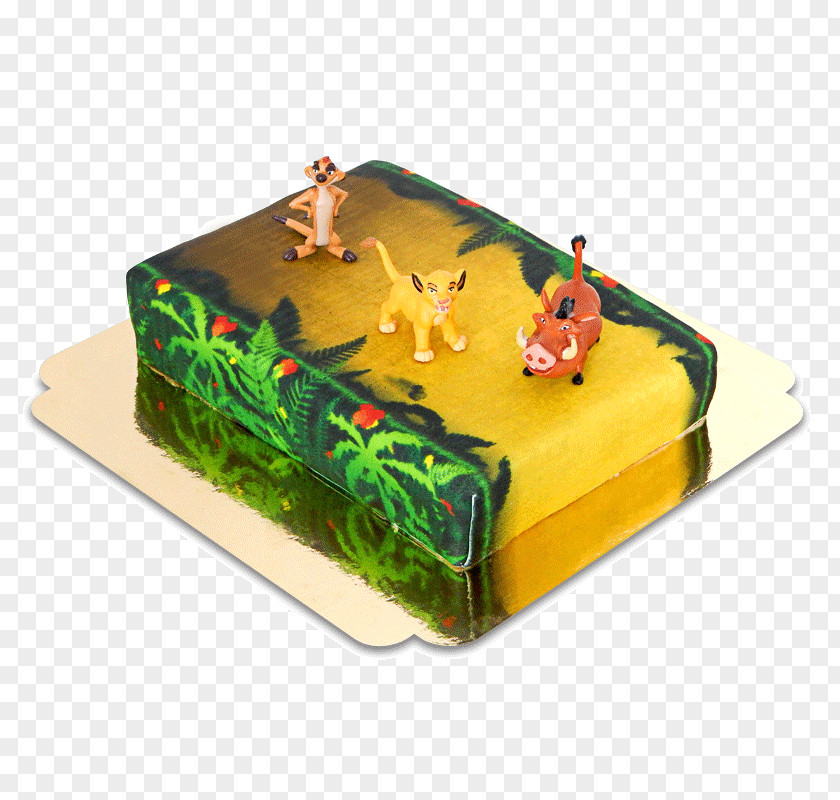 Jungle Decoration Torte Simba Fruitcake Birthday Cake Layer PNG